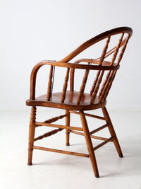 antique Windsor captains chair