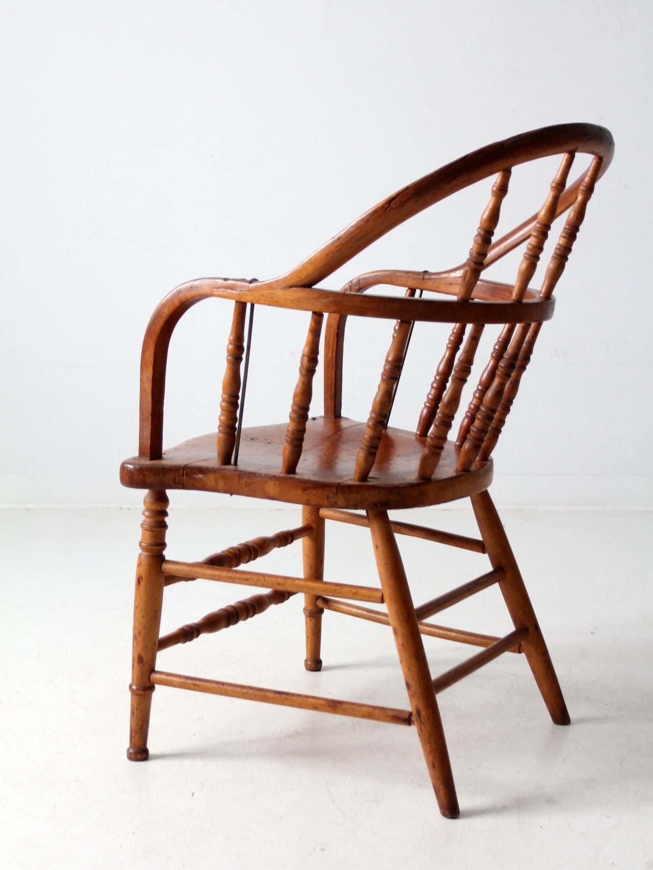 antique Windsor captains chair