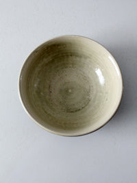 vintage studio pottery bowl