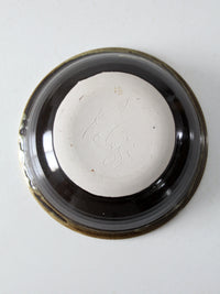 vintage studio pottery bowl