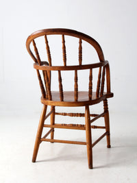 antique Windsor captains chair