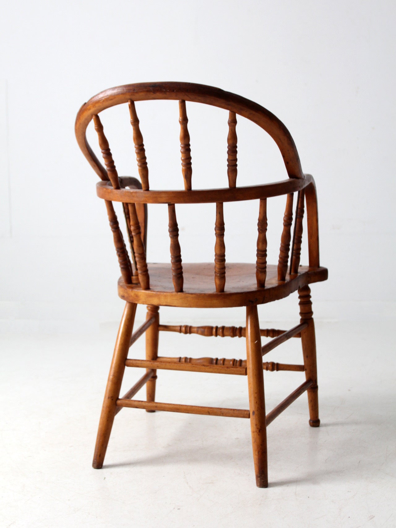 antique Windsor captains chair