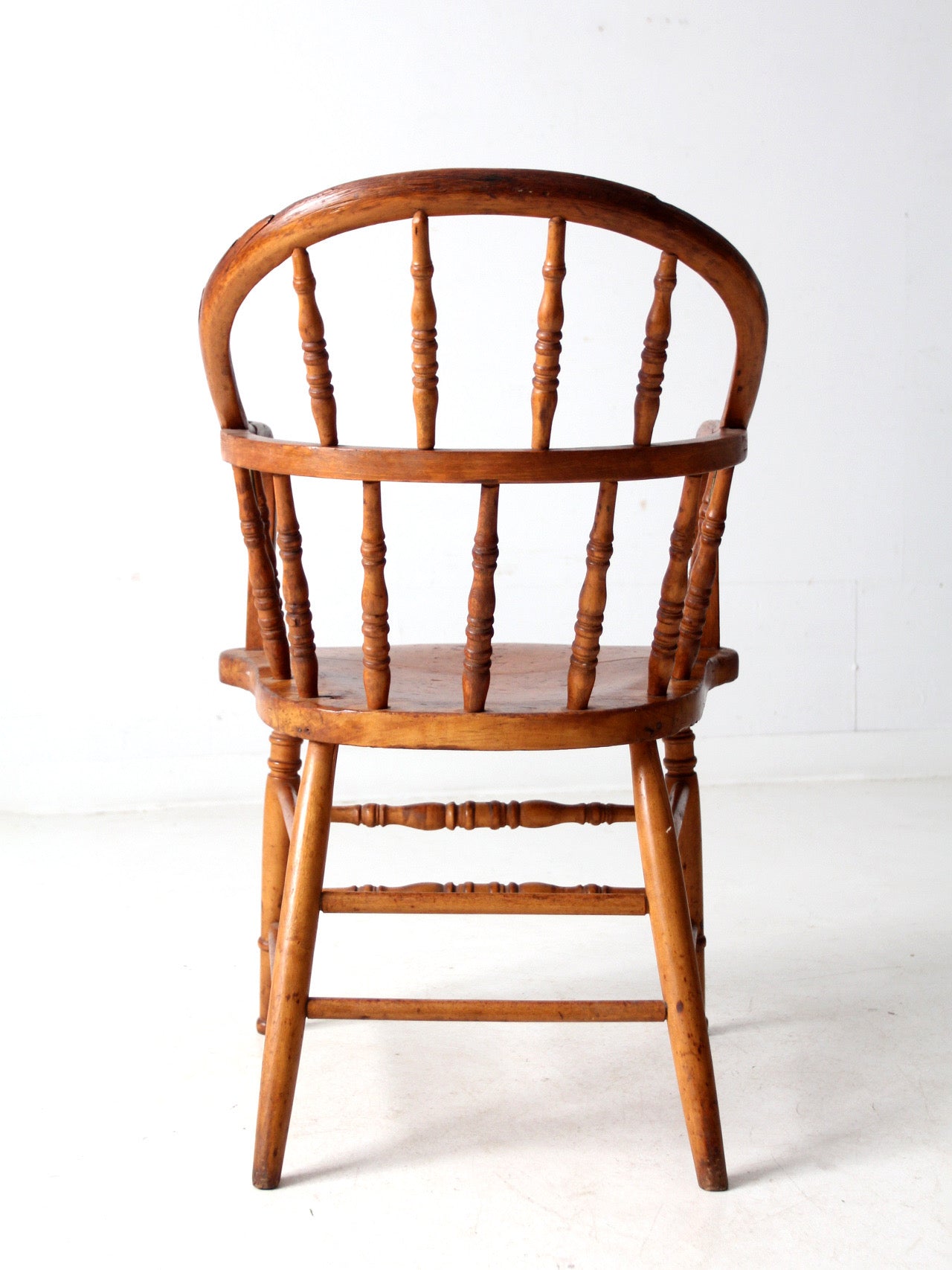 antique Windsor captains chair