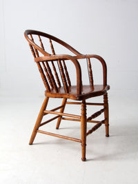 antique Windsor captains chair