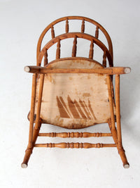 antique Windsor captains chair