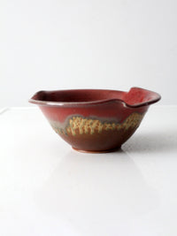 vintage studio pottery bowl