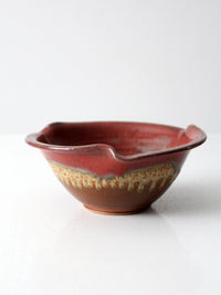 vintage studio pottery bowl