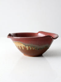 vintage studio pottery bowl
