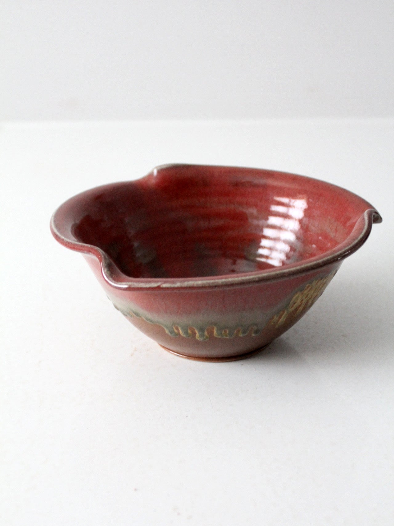 vintage studio pottery bowl