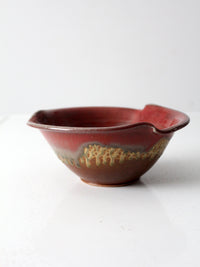 vintage studio pottery bowl