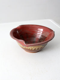 vintage studio pottery bowl