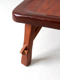 antique primitive cobblers bench