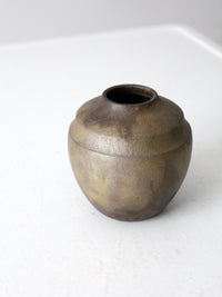 vintage studio pottery vase