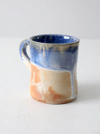 vintage studio pottery mug