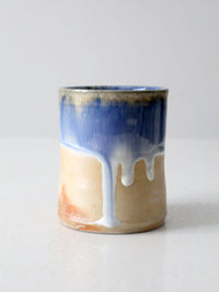 vintage studio pottery mug