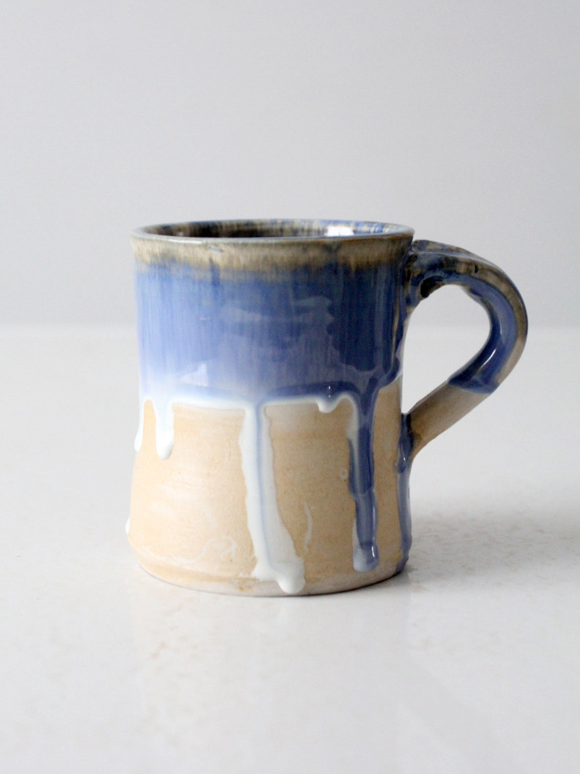 vintage studio pottery mug