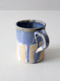 vintage studio pottery mug