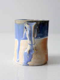 vintage studio pottery mug