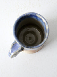vintage studio pottery mug