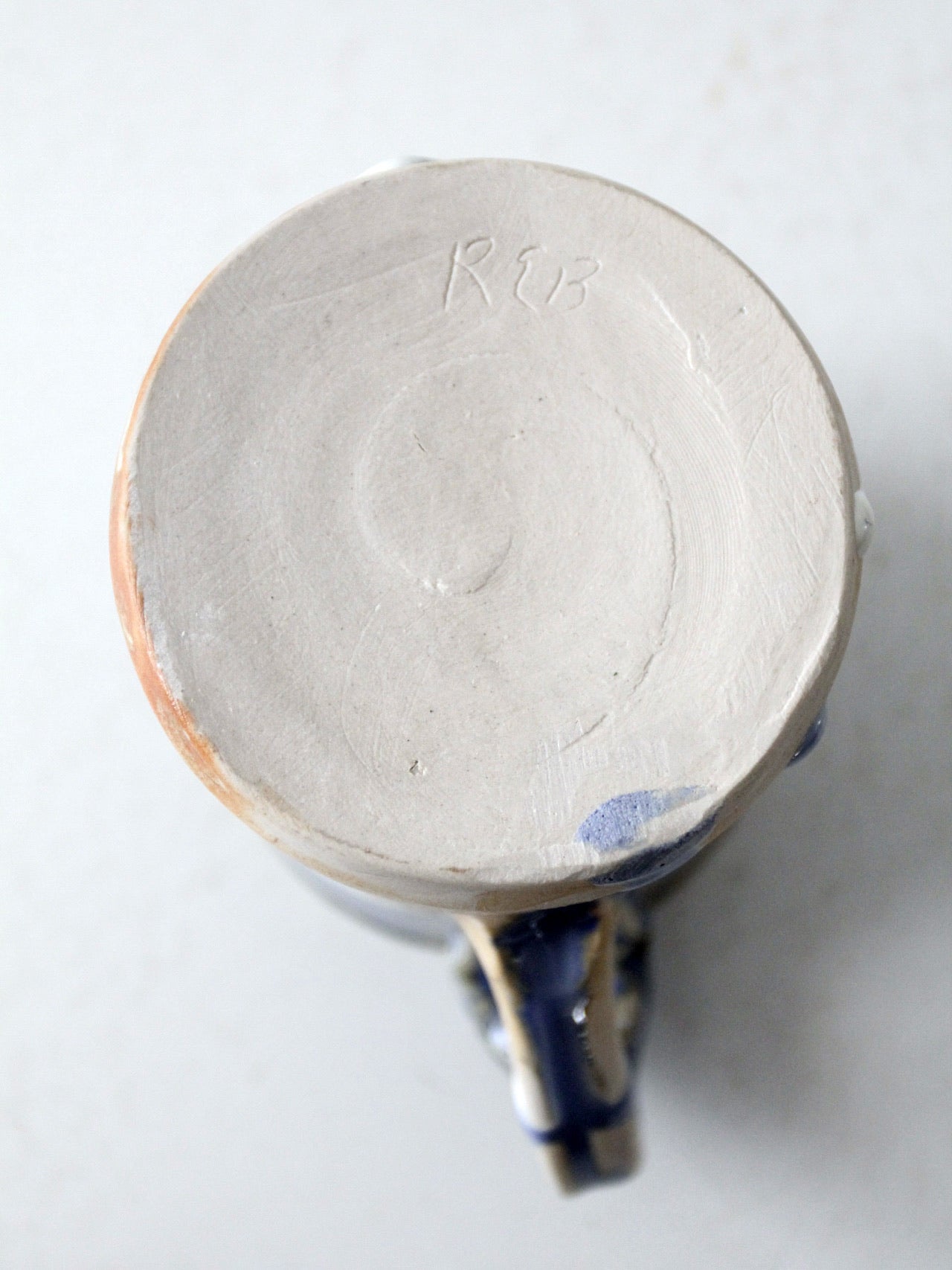 vintage studio pottery mug