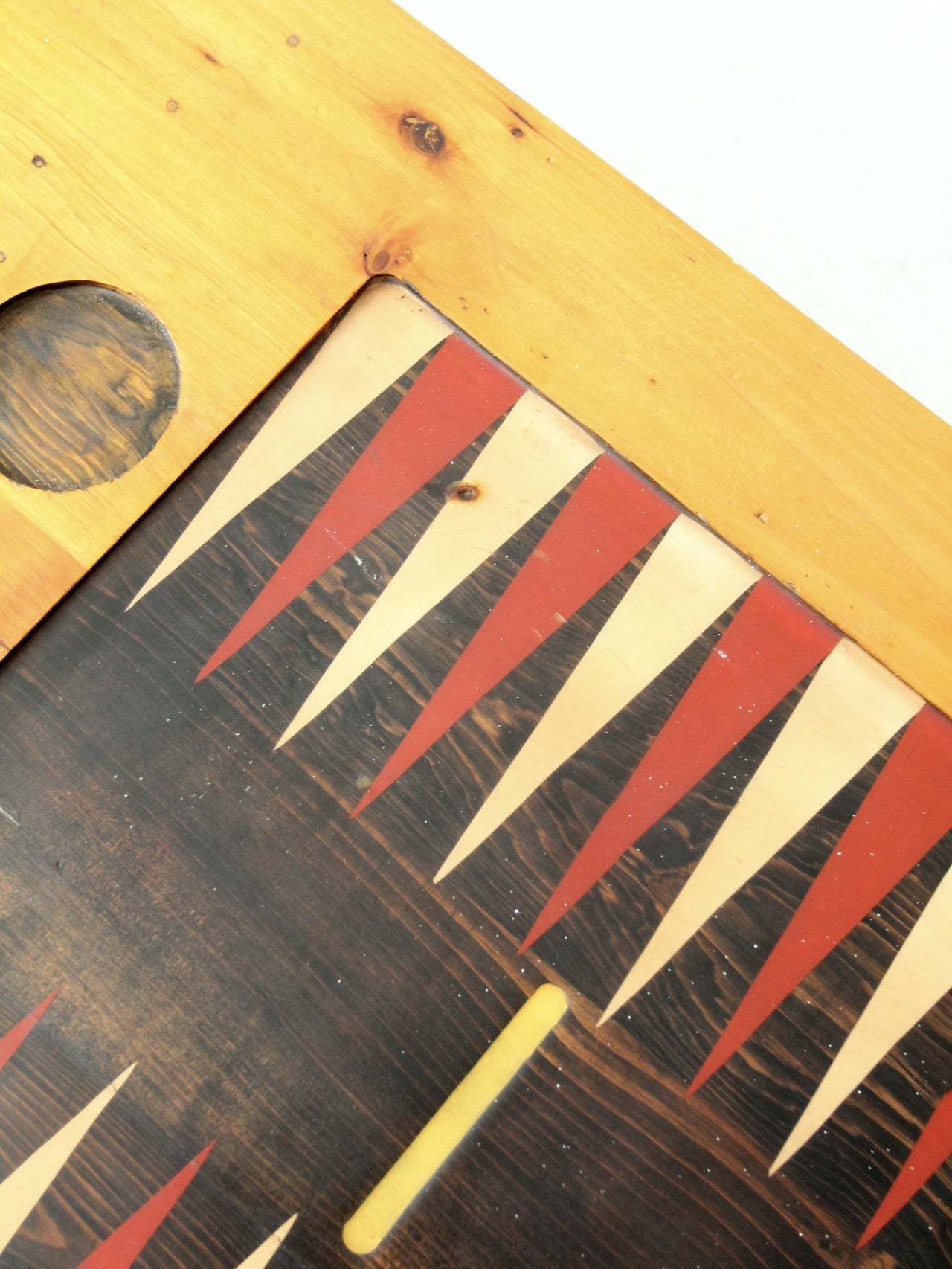 mid century backgammon game table coffee table