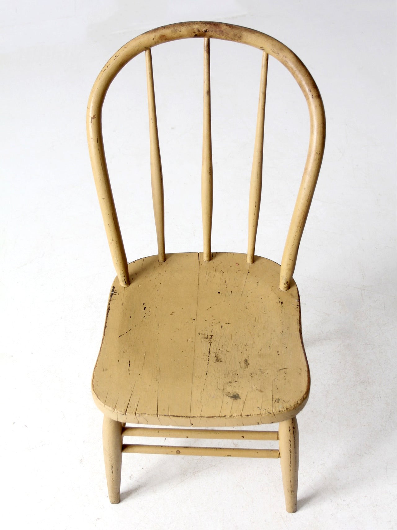 vintage painted Windsor farmhouse chair