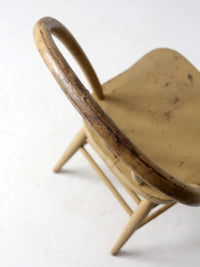 vintage painted Windsor farmhouse chair