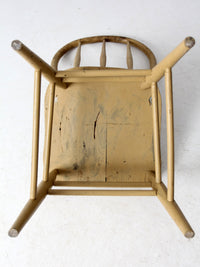 vintage painted Windsor farmhouse chair