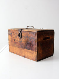 antique Winchester ammunition box