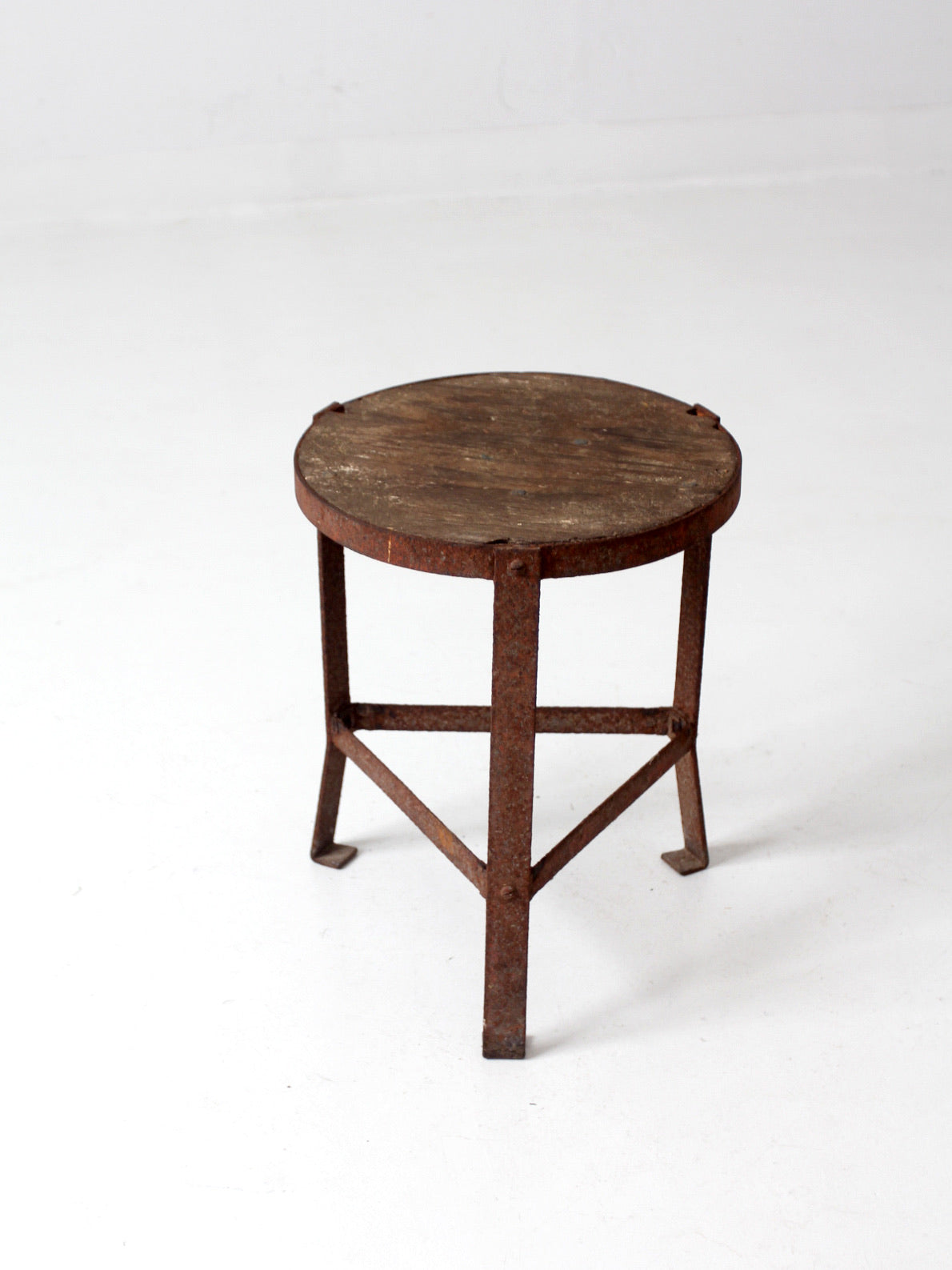 vintage industrial stool