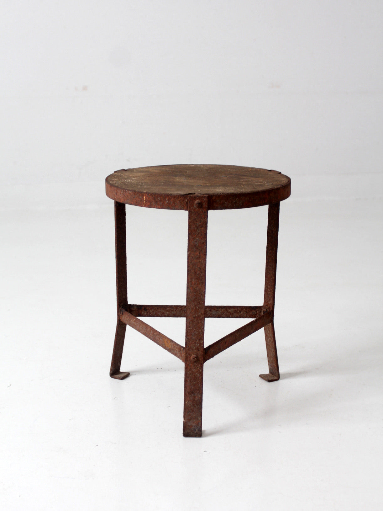 vintage industrial stool