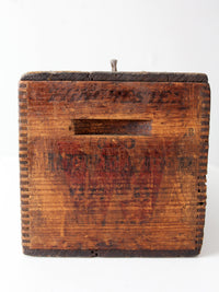antique Winchester ammunition box