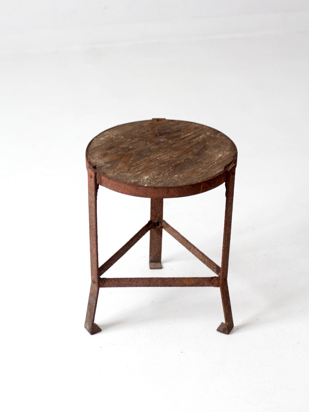 vintage industrial stool