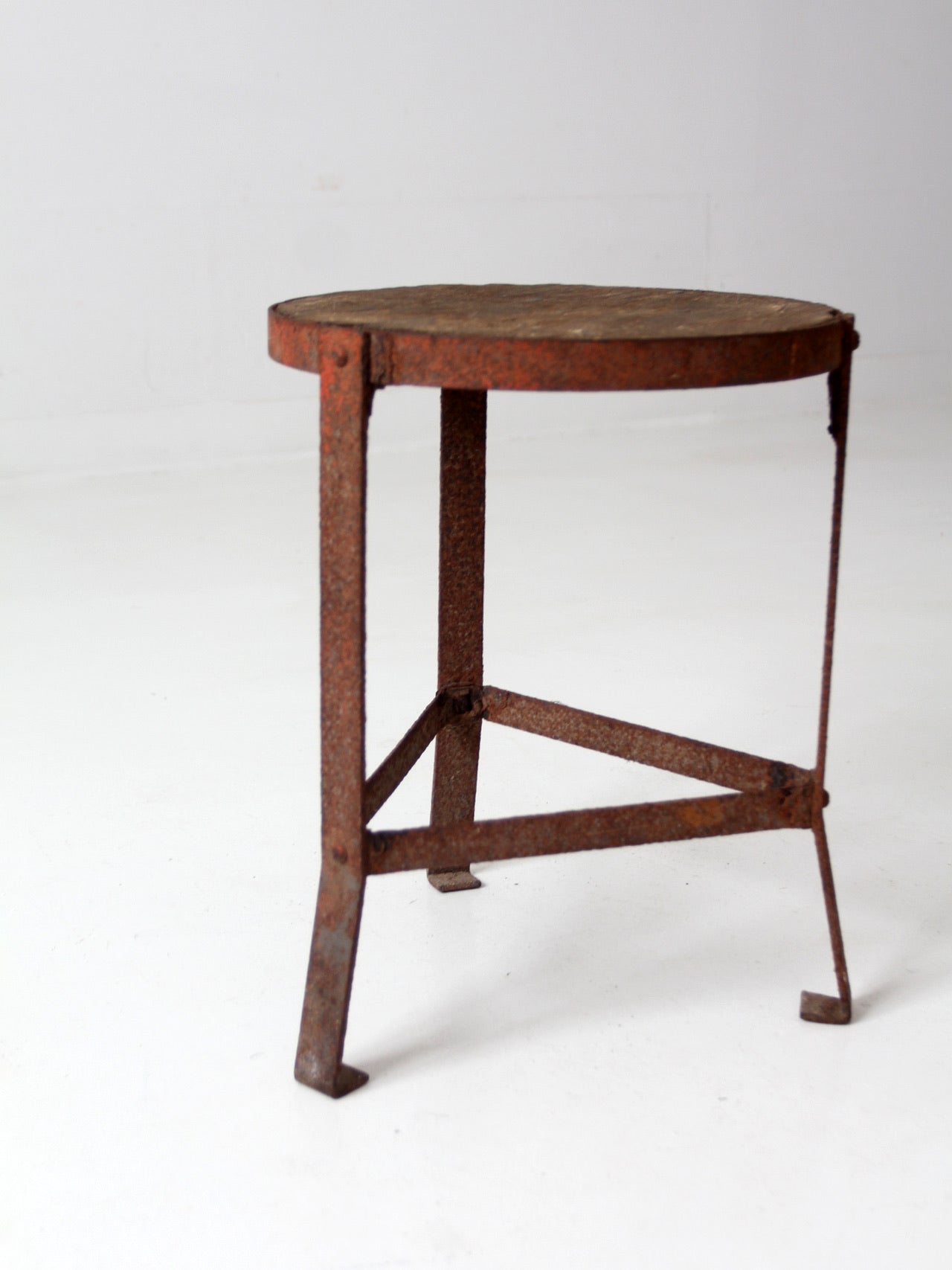 vintage industrial stool