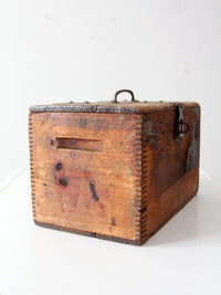 antique Winchester ammunition box