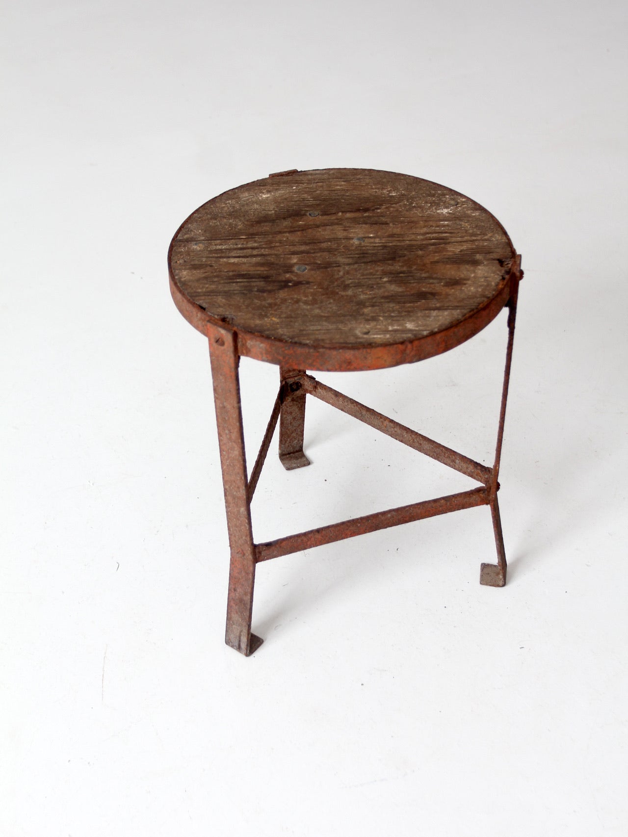 vintage industrial stool