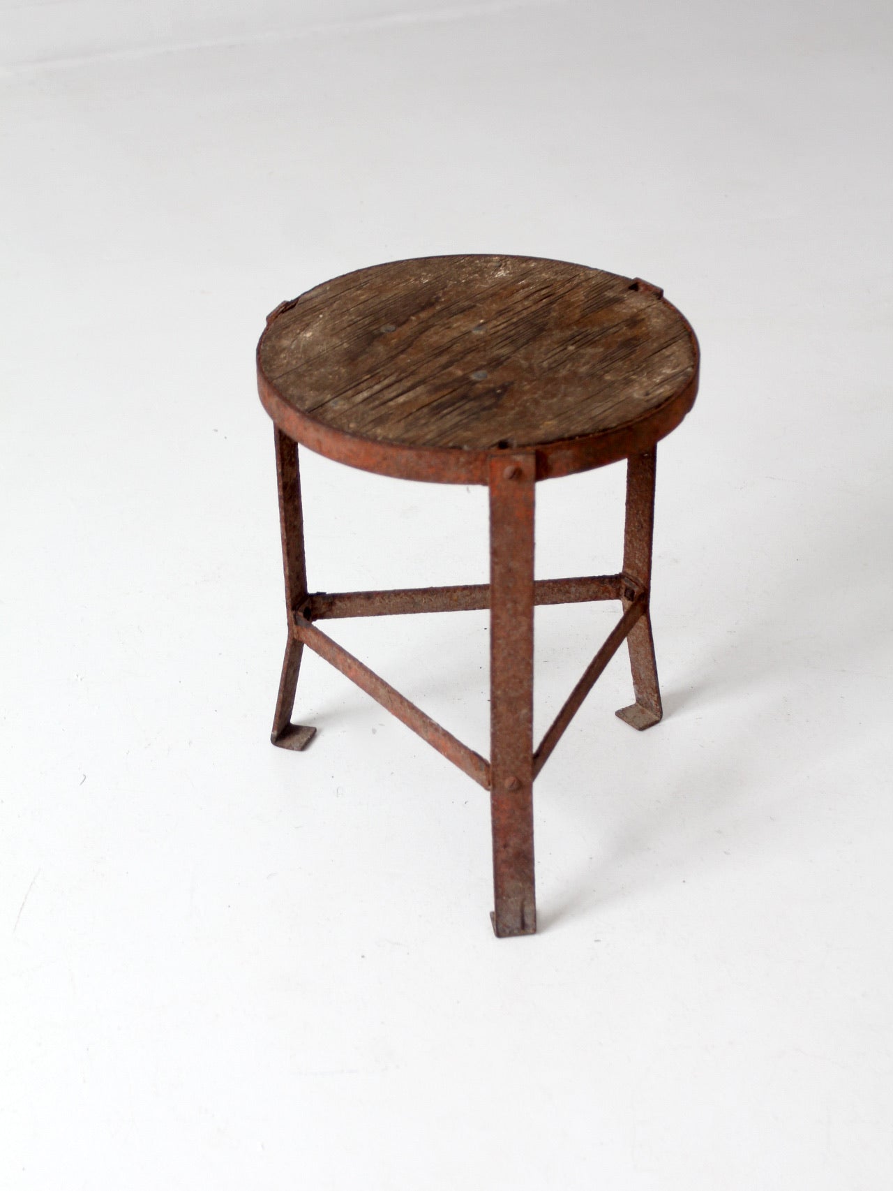 vintage industrial stool