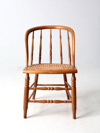 antique Windsor captains chair