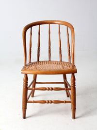 antique Windsor captains chair