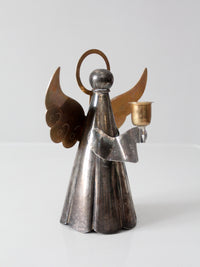 vintage angel candlestick holder