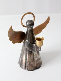 vintage angel candlestick holder