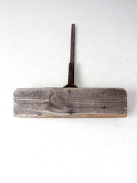 antique primitive shovel