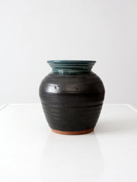 vintage studio pottery vase