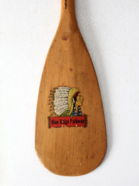 vintage Blue Ridge Parkway paddle