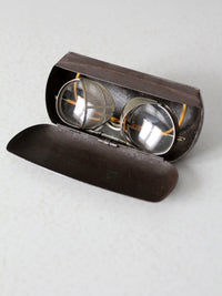 1940's Baush and Lomb safety glasses
