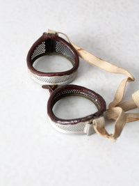 vintage 1940's Wilson goggles with case