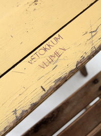 vintage Van Stokkum folding table and chairs set