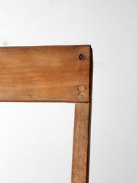 vintage Van Stokkum folding table and chairs set