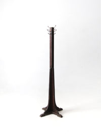 antique wooden coat rack