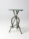 antique Adriondack twig table